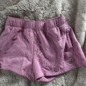 Sweet pink alo shorts size small